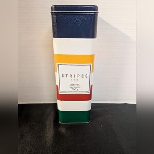 New Sealed HBC  Hudson's Bay Stripes  Company Wine Gums Candy Tin